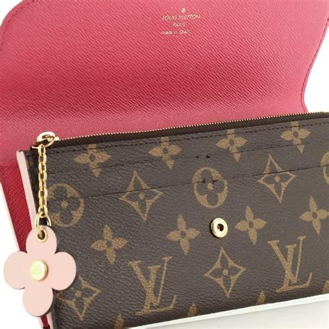 lv emilie blooms wallet